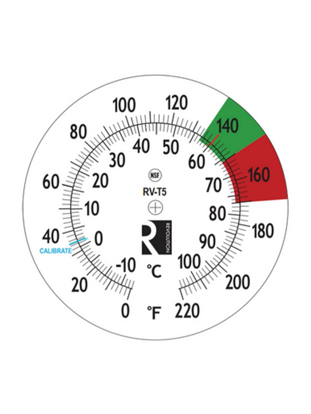Photo of REVOLUTION Classic Thermometer (127mm/5in stem) ( ) [ Revolution ] [ Barista Tools ]