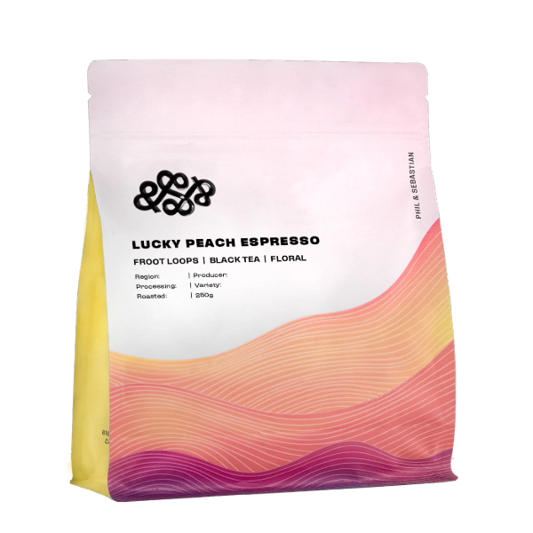 Photo of Phil & Sebastian - Lucky Peach Espresso ( ) [ Phil & Sebastian Coffee Roasters ] [ Coffee ]