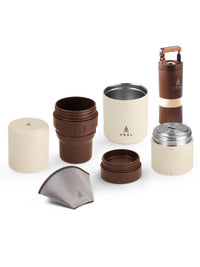 Photo of VSSL Nest Pourover Coffee Kit + Java G25 Grinder Gift Set ( ) [ VSSL ] [ Coffee Kits ]