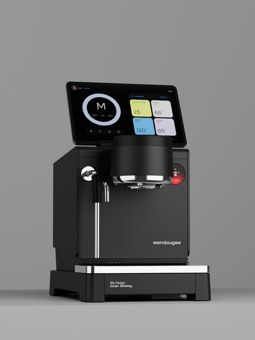 WENDOUGEE Lita Espresso Machine (120V) (w/ Hot Water Output) (120V) (Black) (Lightly Used)