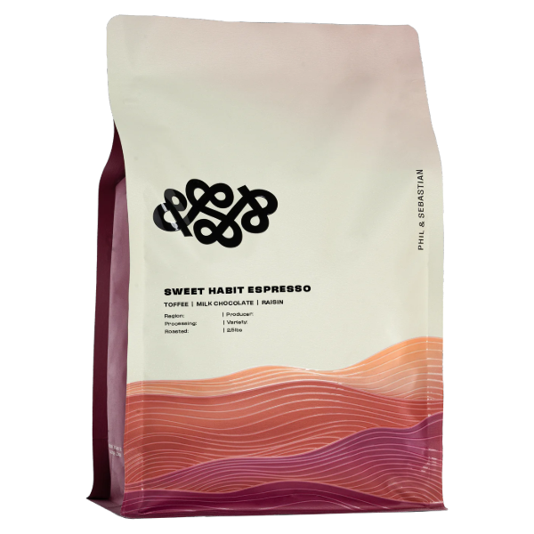 Photo of Phil & Sebastian - Sweet Habit Espresso (1.13kg) ( Default Title ) [ Phil & Sebastian Coffee Roasters ] [ Coffee ]