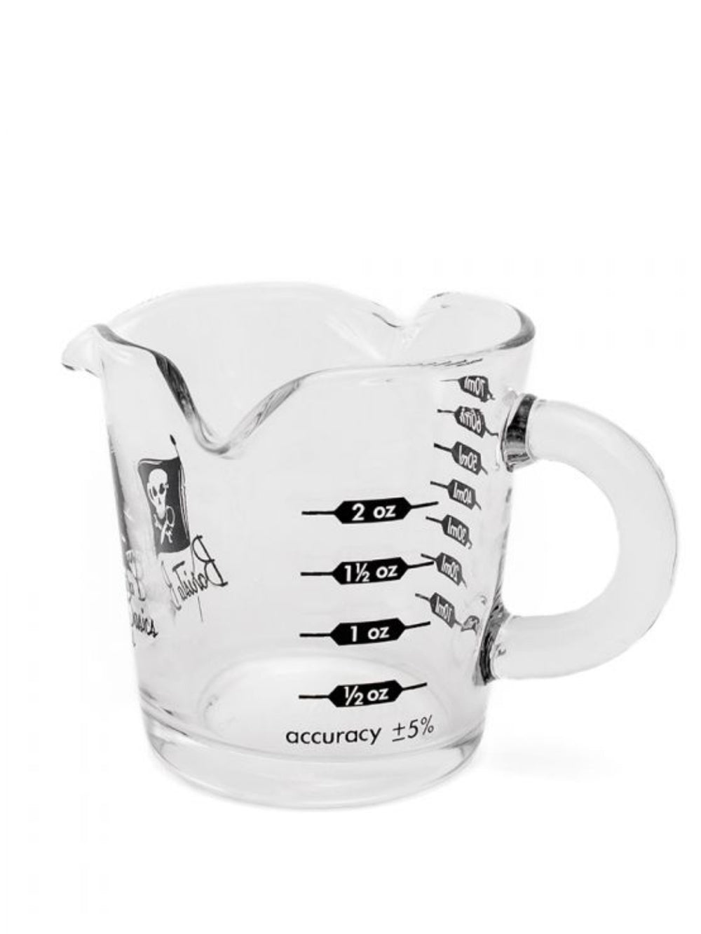 Photo of BARISTA BASICS Triple Spout Shot Glass (88.72ml/3oz) ( Default Title ) [ Barista Basics ] [ Shot Glasses ]