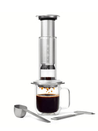 Photo of AeroPress Premium Coffee Maker ( Silver ) [ AeroPress ] [ Press Brewers ]