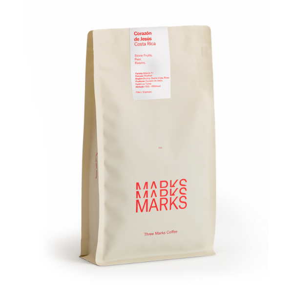 Photo of Three Marks - Corazón de Jesús: Red Honey ( Default Title ) [ Three Marks Coffee ] [ Coffee ]