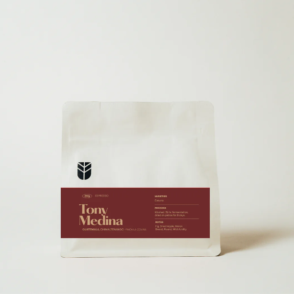 Subtext  - Tony Medina: Washed Caturra Espresso