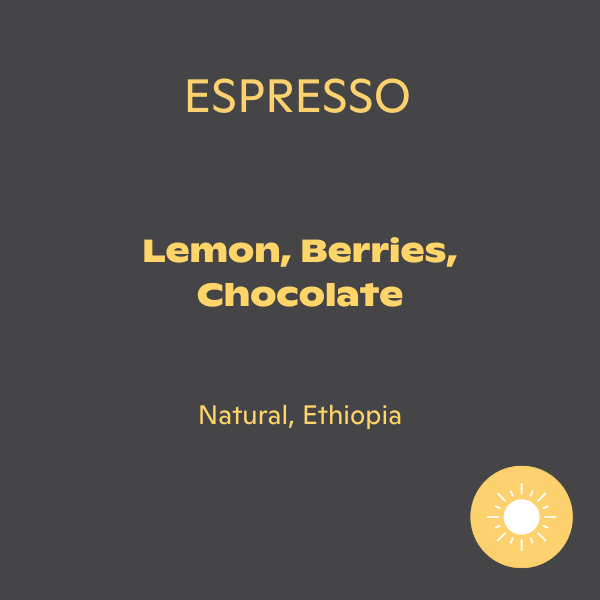 Ethica - Sidama Bombe Lot 70 Espresso (1kg)