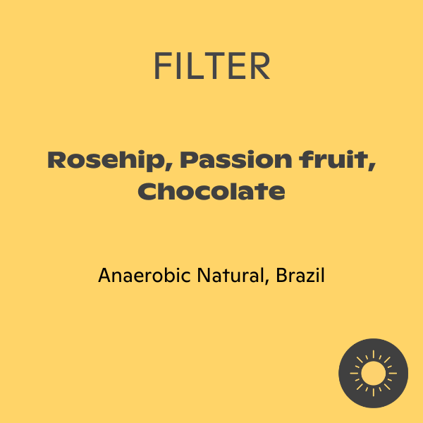 Manhattan -  Silvio Roberto: Anaerobic Natural, Brazil (250g)