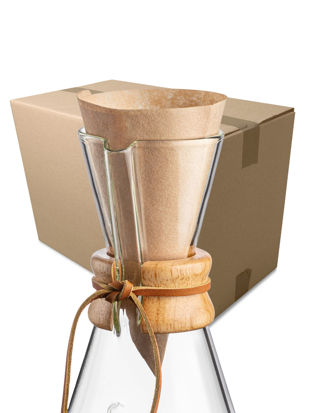 CHEMEX® Natural Half Moon Filters (100-Pack)