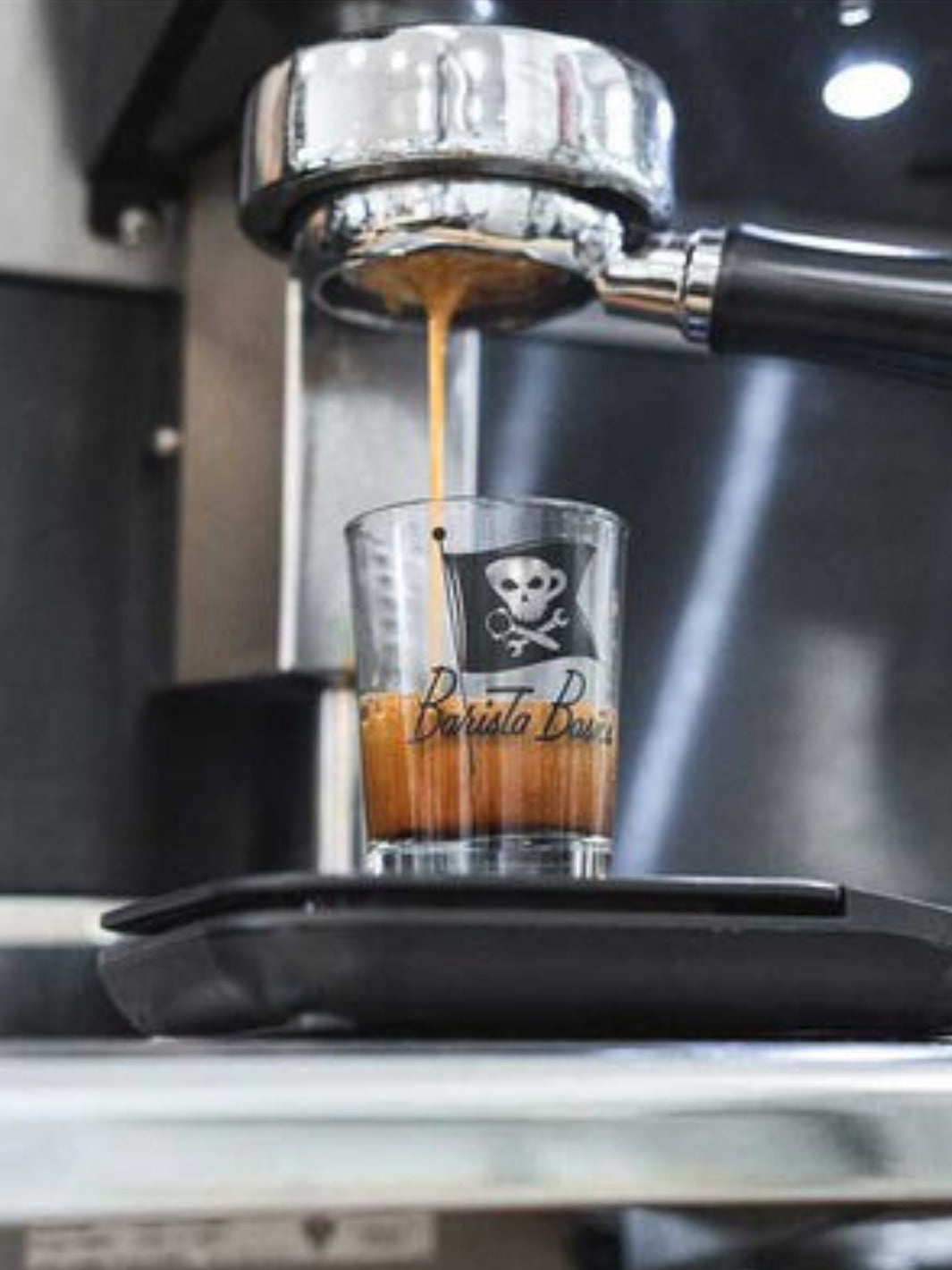 BARISTA BASICS Lined Measuring Glass (118.29ml/4oz)