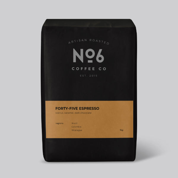 No6 - Forty-Five Espresso Blend (1kg)