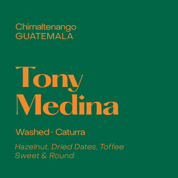 Subtext  - Tony Medina: Washed Caturra Espresso 1kg