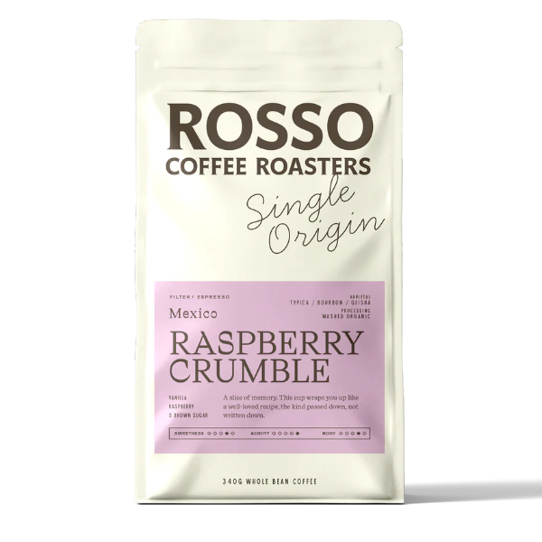 Photo of Rosso - Raspberry Crumble ( Default Title ) [ Rosso Coffee Roasters ] [ Coffee ]