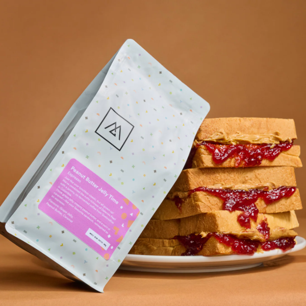 Photo of Monogram - Peanut Butter Jelly Time Espresso ( Default Title ) [ Monogram ] [ Coffee ]