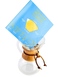 Photo of PRECISE BREW CHEMEX® 6-Cup Filters ( ALL (3 pcs) ) [ Precise Brew ] [ Cloth Filters ]