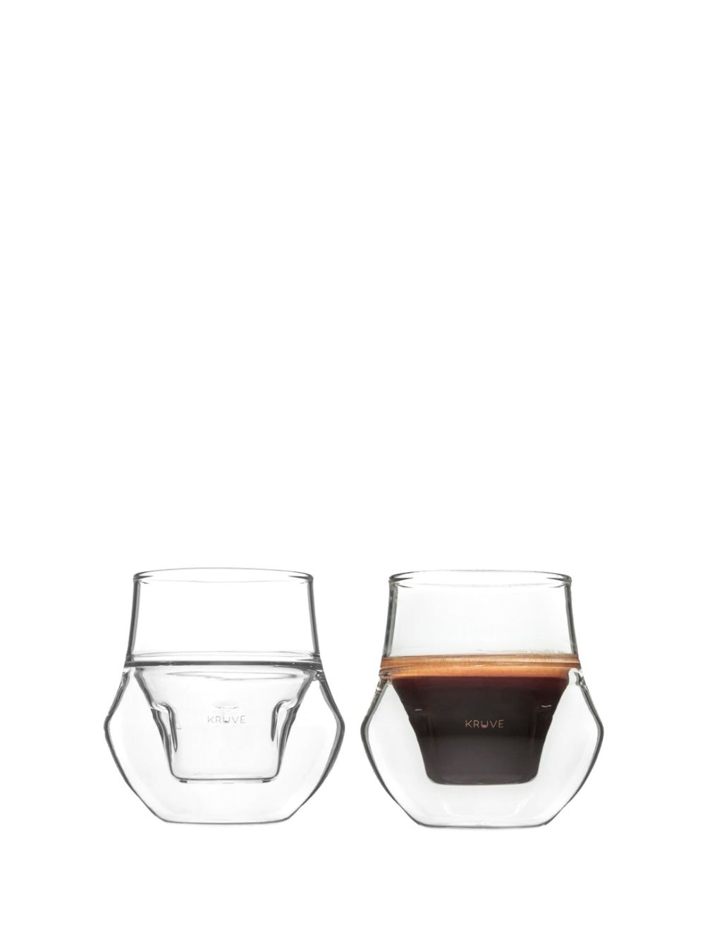 Photo of KRUVE PROPEL Espresso Glasses (75ml/2.5oz) (2-Pack) ( Clear ) [ Kruve ] [ Coffee Glasses ]
