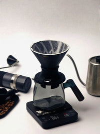 Photo of HARIO V60-02 Alpha Series SWITCH Immersion Dripper (200ml/6.76oz) (Ceramic) ( ) [ HARIO ] [ Steep and Release Brewers ]