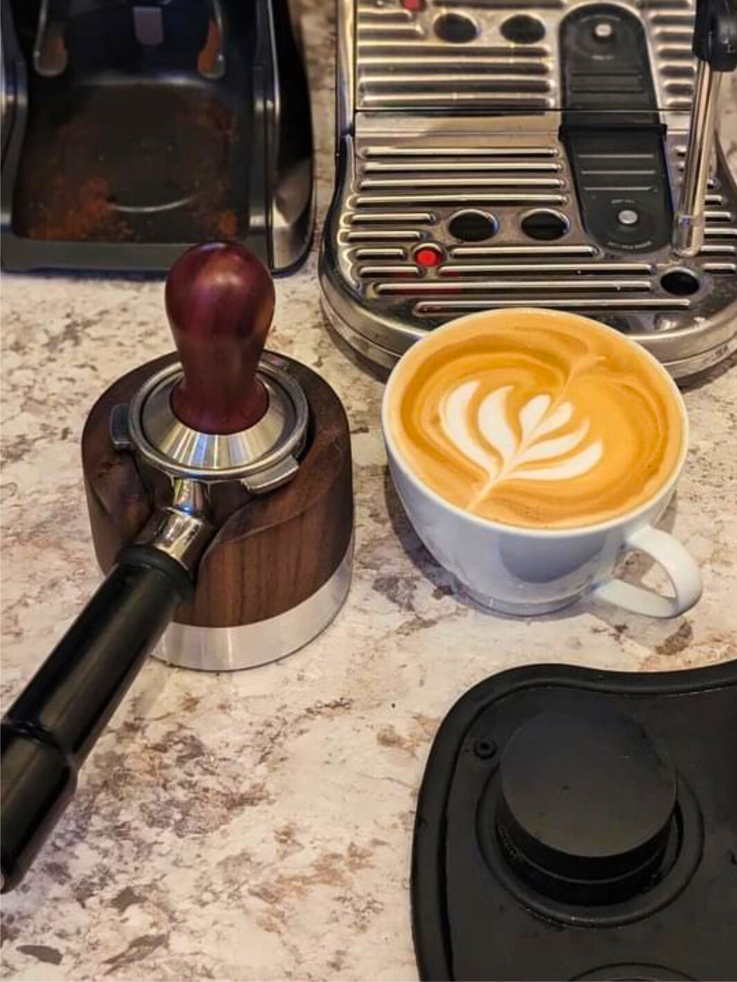 BASICS MACHINE SHOP Espresso Tamping Station