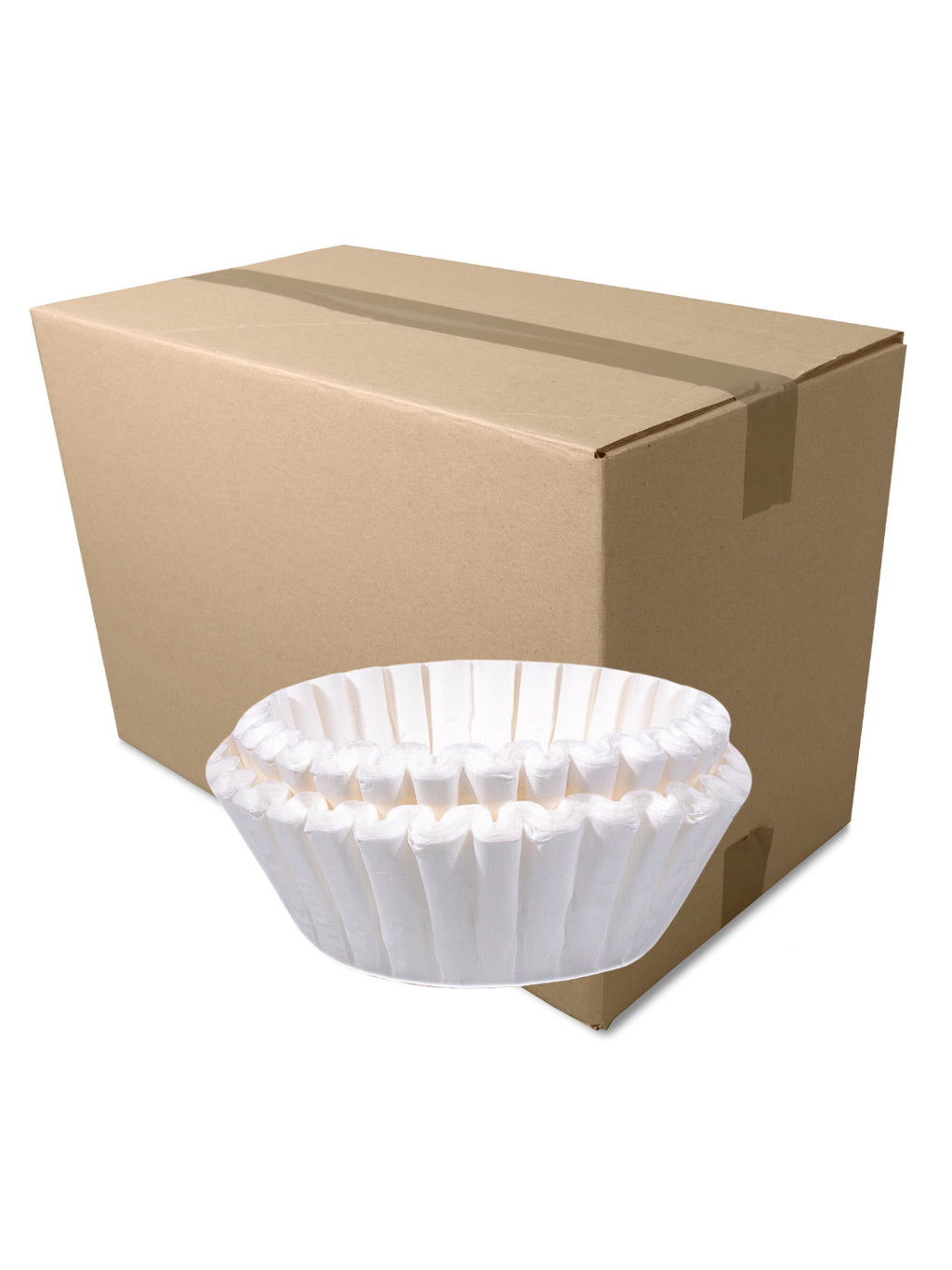 BREW RITE 12 Cup Coffee Filters (9.75x4.5in) (100-Pack) / Paper Filters