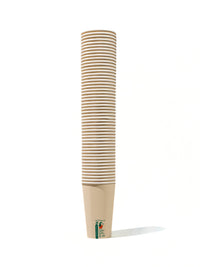 Photo of LITTLE GREEN PANDA Home Compostable Paper Cup (1000-Pack) (Brown) ( ) [ Little Green Panda ] [ Single Use Cups ]