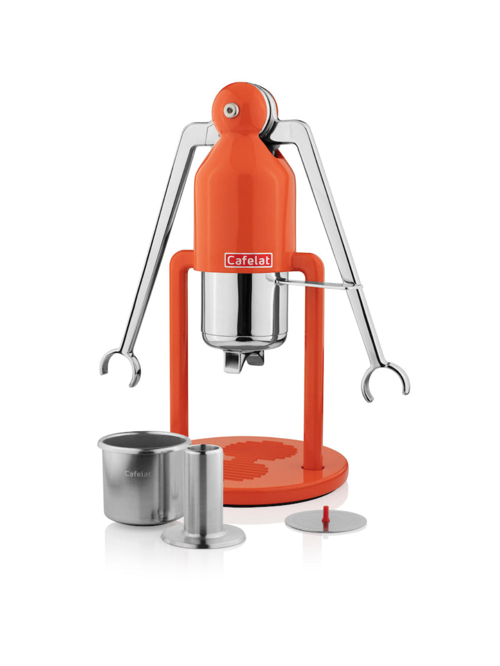 Photo of CAFELAT Robot ( Standard Orange ) [ Cafelat ] [ Espresso Machines ]