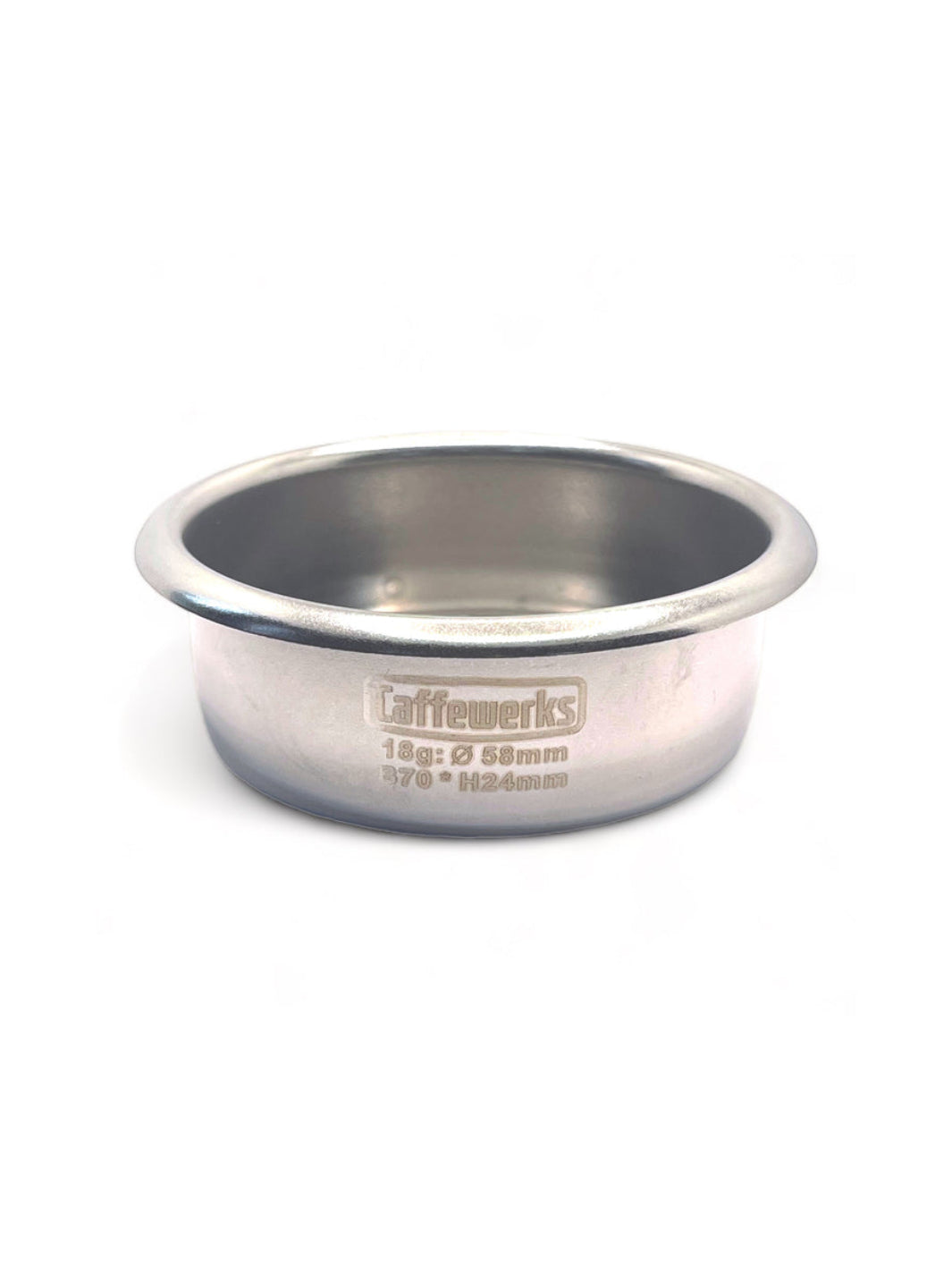 CAFFEWERKS BaristaFLO Ridgeless Espresso Filter Basket (18g)