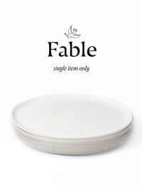 Photo of FABLE The Dinner Plate (Speckled White) (1 Piece) ( Default Title ) [ Yard Sale ] [ Yard Sale ]