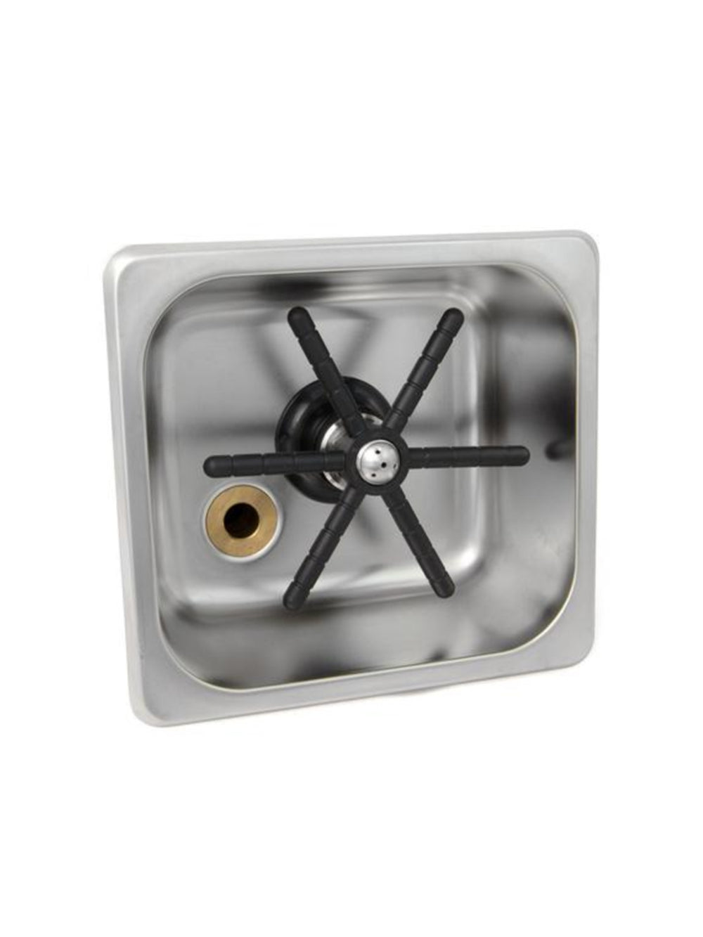 Photo of ESPRESSO PARTS Flush Mount Rinser (152x152mm/6x6in) (Lightly Used) ( ) [ Yard Sale ] [ Yard Sale ]
