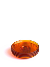 Photo of HUSKEE Renew Espresso Saucer (88ml/3oz) ( Amber 4-Pack ) [ Huskee ] [ Saucers ]