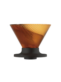 Photo of HARIO V60-02 NEO Dripper (Tritan) ( Amber ) [ HARIO ] [ Pourover Brewers ]