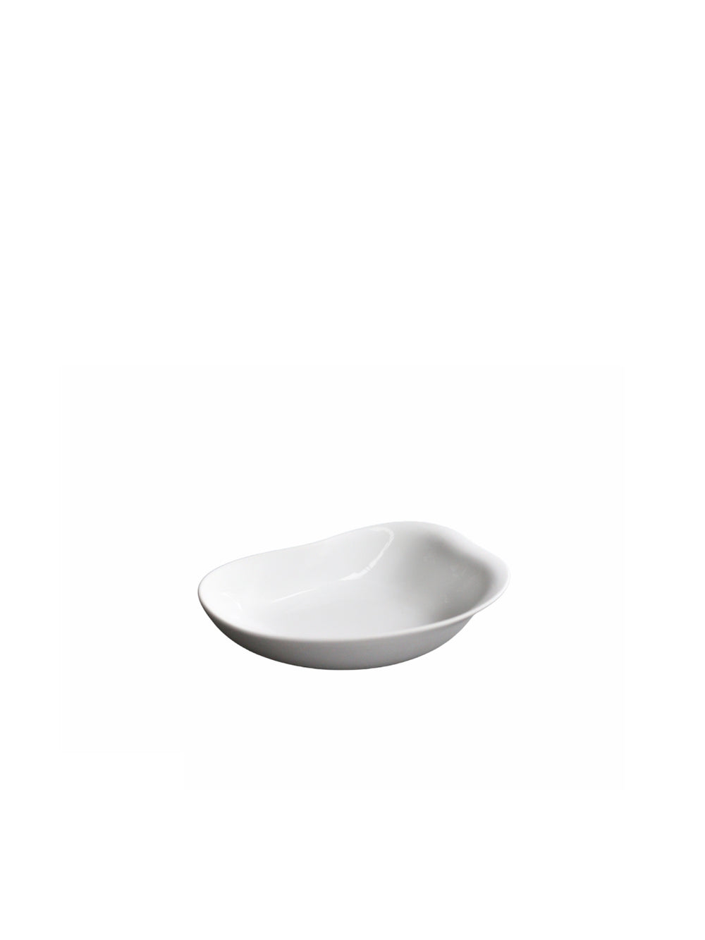 Photo of COOKPLAY Jelly Deep Plate (21x15.5cm/8.3x6.1in) (Glazed White) ( Default Title ) [ Cookplay ] [ Bowls ]