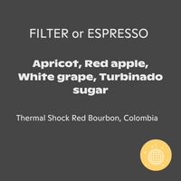 Photo of Black & White - Wilton Benitez: TS Red Bourbon ( ) [ Black & White Coffee Roasters ] [ Coffee ]