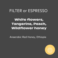 Photo of Black & White - Danche: Anaerobic Honey ( ) [ Black & White Coffee Roasters ] [ Coffee ]