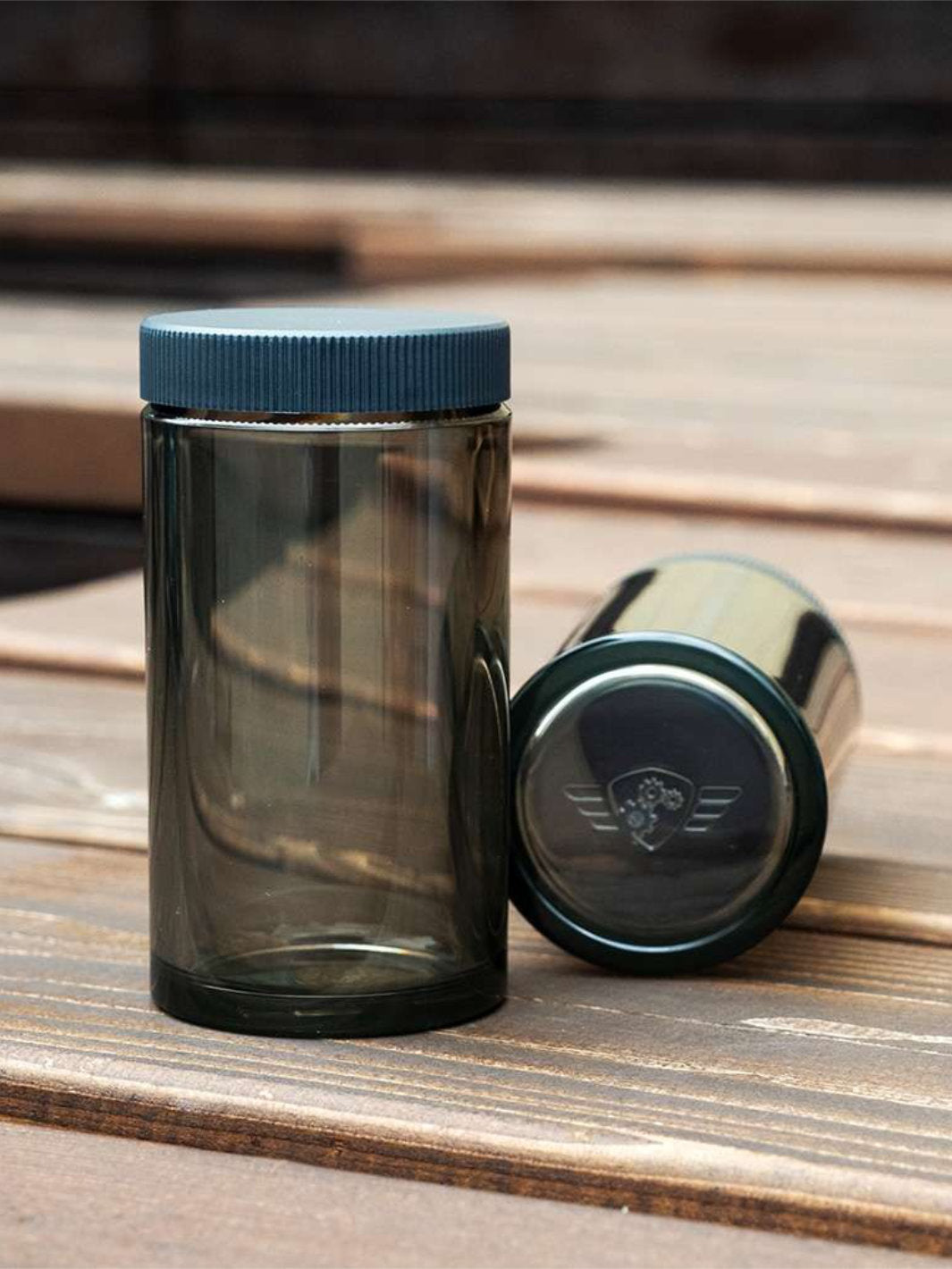 【希少】Comandante ポリマージャー ラージ Polymer Bean Jar Large + lid, smoke