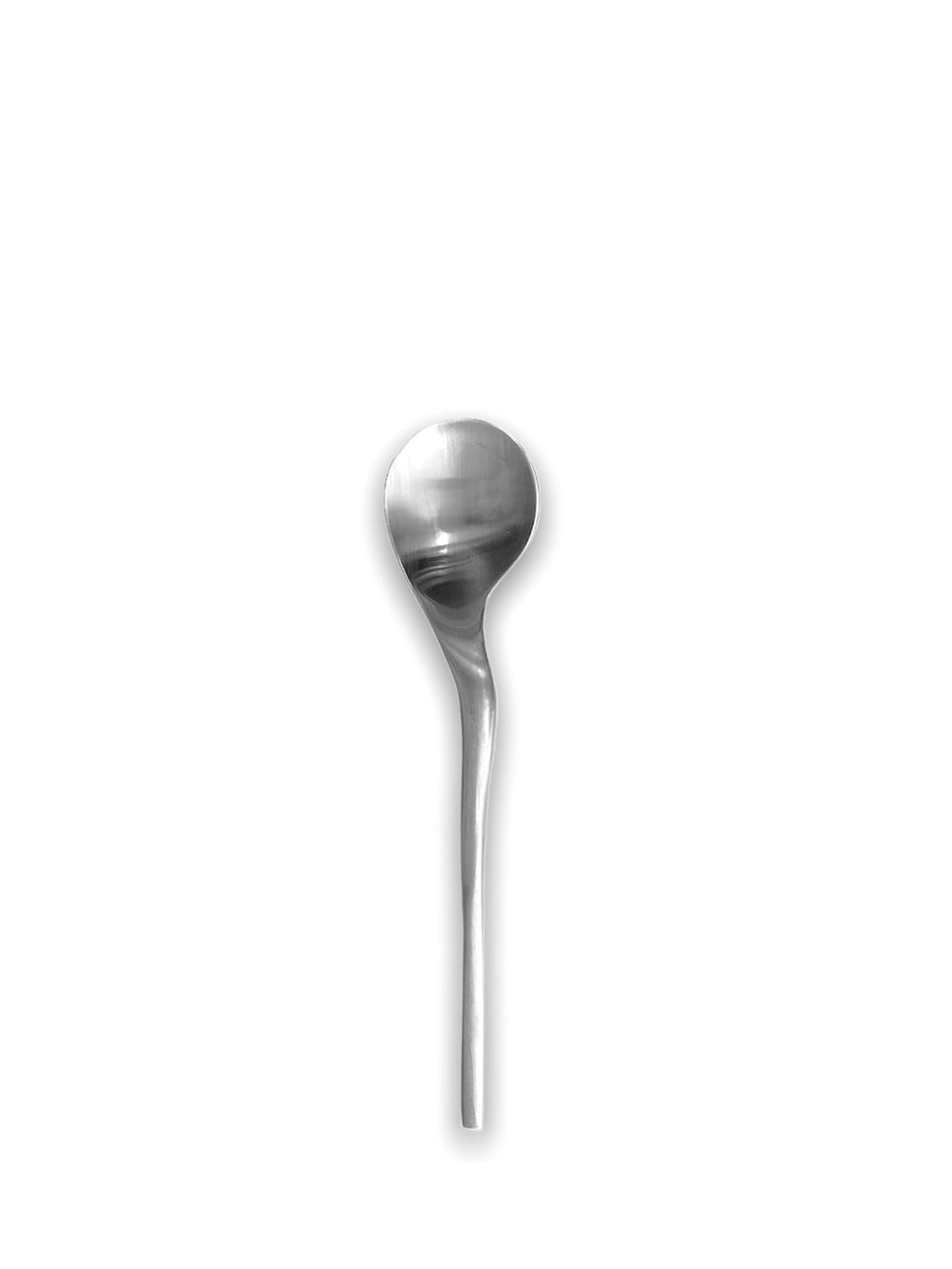 Photo of COOKPLAY Rama Dessert Spoon (16.5x3.5cm/6.5x1.4in) (4-Pack) (Matte Silver) ( Default Title ) [ Cookplay ] [ Cutlery ]