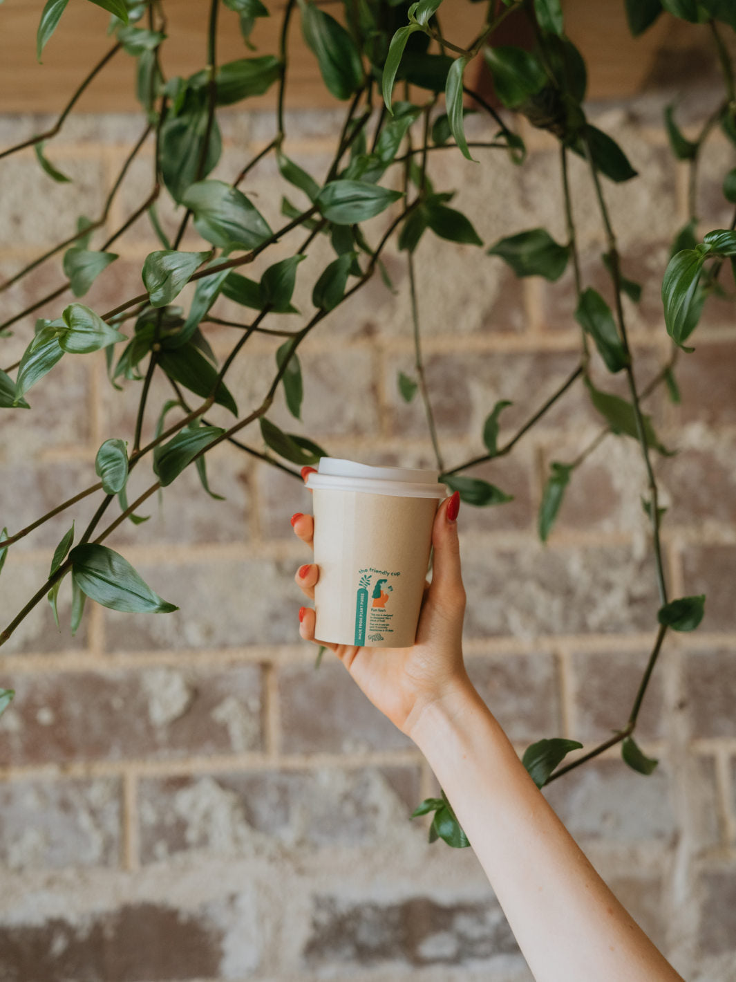 LITTLE GREEN PANDA Home Compostable Paper Cup (1000-Pack) (Brown)