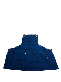 Photo of SAINT ANTHONY INDUSTRIES The Machinist Apron ( Classic Denim Blue ) [ Saint Anthony Industries ] [ Barista Tools ]
