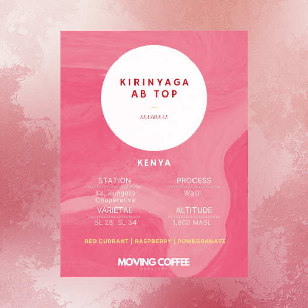 Photo of Moving Coffee - Kirinyaga AB Top ( Default Title ) [ Moving Coffee ] [ Coffee ]