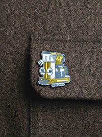 Photo of EIGHT OUNCE Brew Crew Pin ( ) [ Eight Ounce Coffee ] [ Apparel, Pins and Posters ]