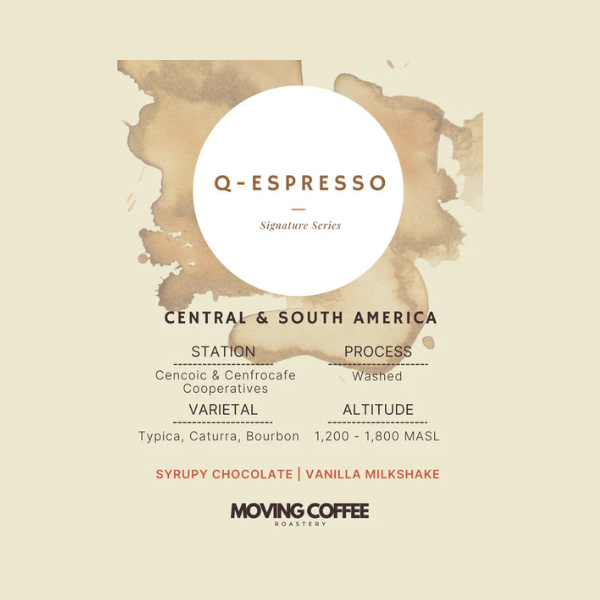 Photo of Moving Coffee - Q Espresso ( Default Title ) [ Moving Coffee ] [ Coffee ]