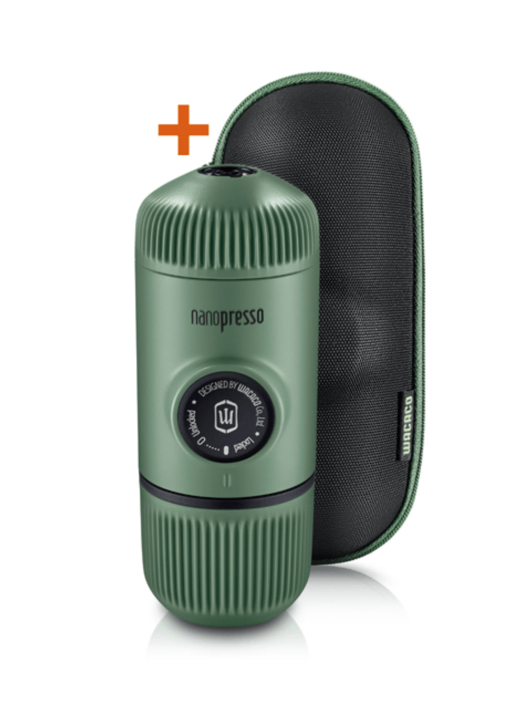 WACACO Nanopresso Elements (Moss Green) with Case (Damaged Box)