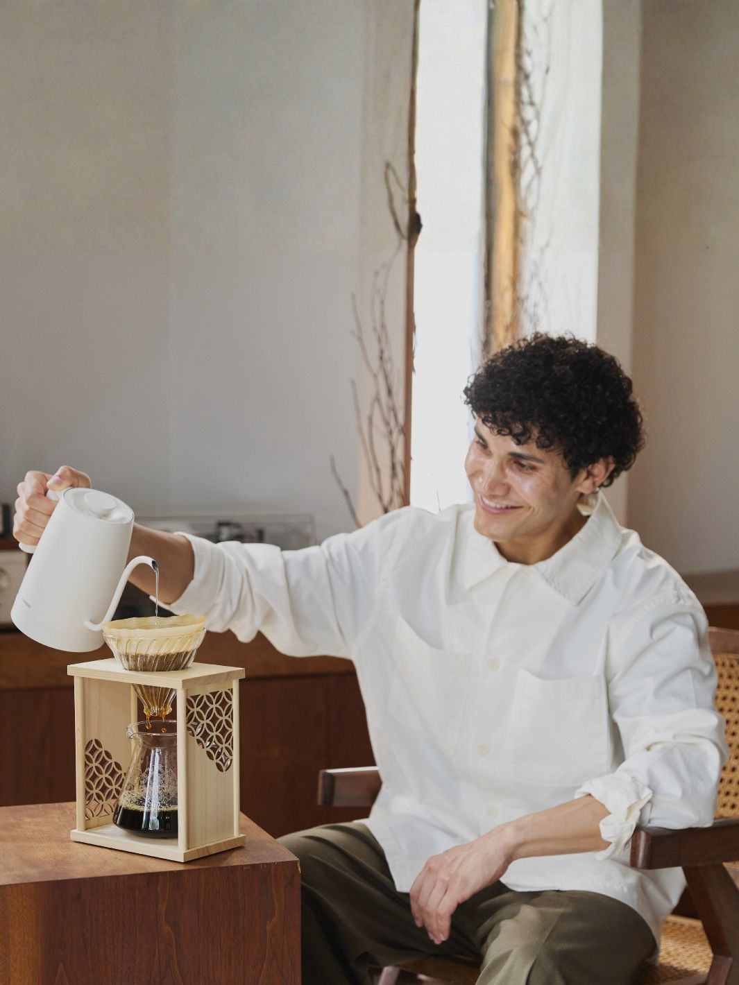 HARIO AYA Shippō Drip Stand Set