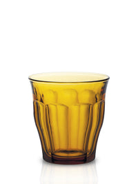 Photo of DURALEX Le Picardie® Glass Tumbler (250ml/8.5oz) (6-Pack) ( Amber ) [ Duralex ] [ Glasses ]