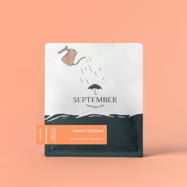 September - Andres Martinez: Honey Pink Bourbon