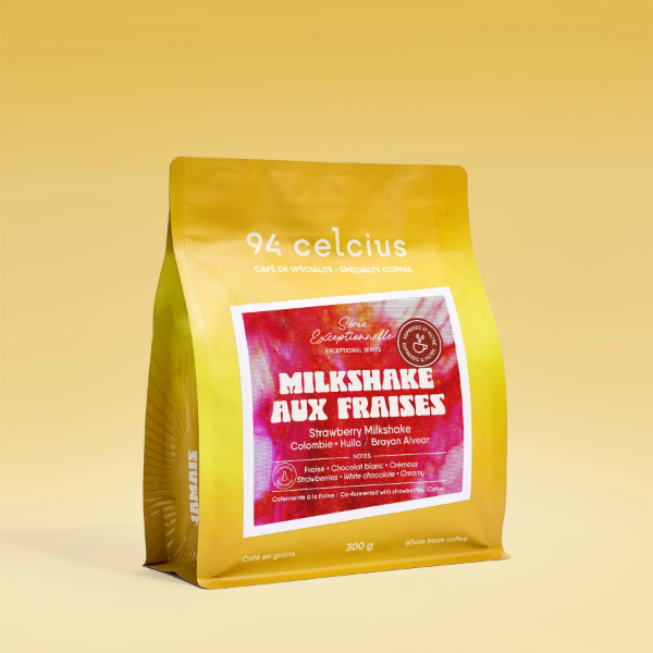 Photo of 94 Celcius - Bryan Alvear: Milkshake aux Fraises ( ) [ 94 Celcius ] [ Coffee ]