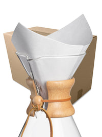 Photo of CHEMEX® Filter Squares (100-Pack) ( 12 Units (1 Case) ) [ Chemex ] [ Paper Filters ]