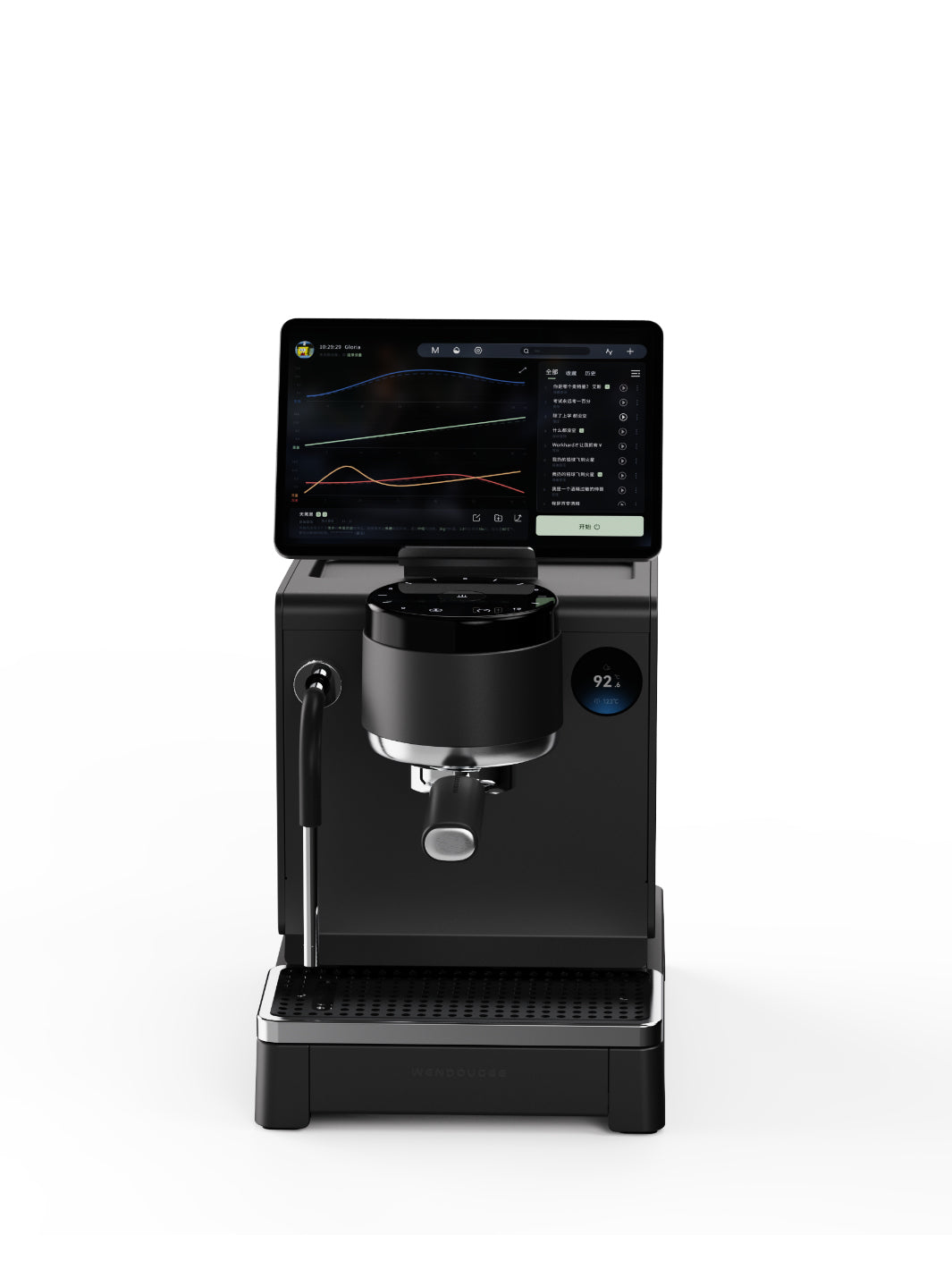 WENDOUGEE Lita Espresso Machine (120V) (w/ Hot Water Output) (120V) (Black) (Lightly Used)