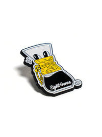 Photo of EIGHT OUNCE Brew Crew Pin ( ) [ Eight Ounce Coffee ] [ Apparel, Pins and Posters ]