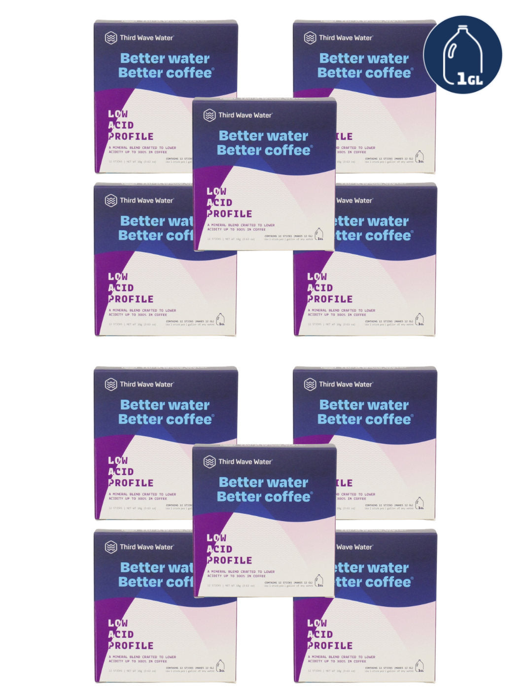 THIRD WAVE WATER Low Acid Profile Sachets