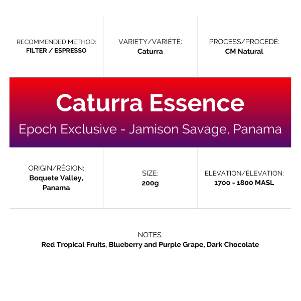 Epoch Chemistry - Epoch Exclusive Caturra Essence