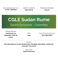 Photo of Epoch Chemistry - Epoch Exclusive: CGLE Sudan Rume ( Default Title ) [ Epoch Chemistry ] [ Coffee ]